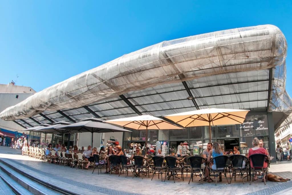 Apartmán La Plage Vous Appartient - Studio Cabine Vue Mer Sète Exteriér fotografie