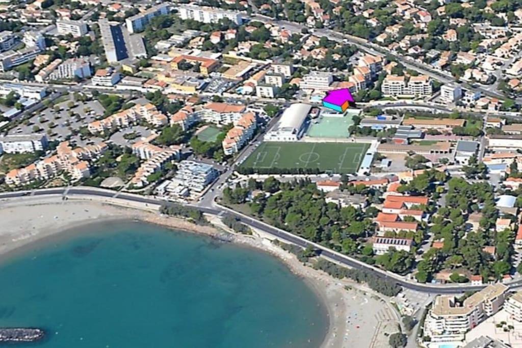 Apartmán La Plage Vous Appartient - Studio Cabine Vue Mer Sète Exteriér fotografie